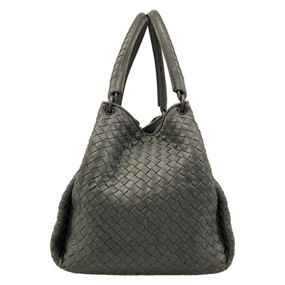 Bottega Veneta Tote Parachute Dark Gray Leather — view 4