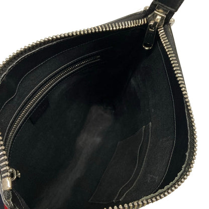 Gucci Shoulder Bag GG Plus Supreme Dark Gray Black Multi Leather — view 7