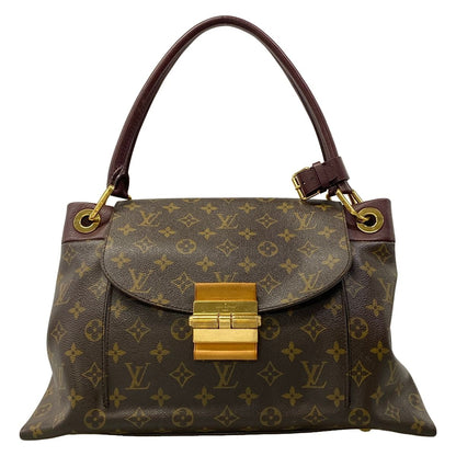 Louis Vuitton Handbag Monogram Olympe Bordeaux Leather