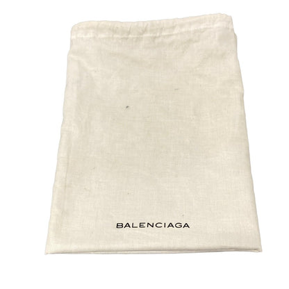 Balenciaga Tote the Sunday Ivory Dark Navy Leather — view 8