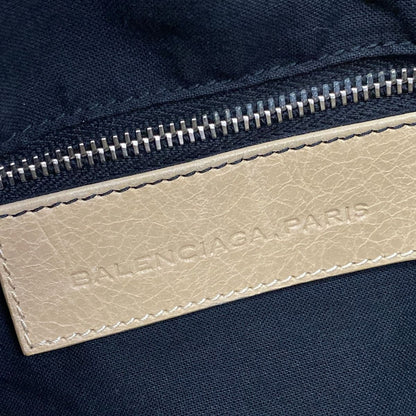 Balenciaga Tote Giant Pom Beige Leather — view 8