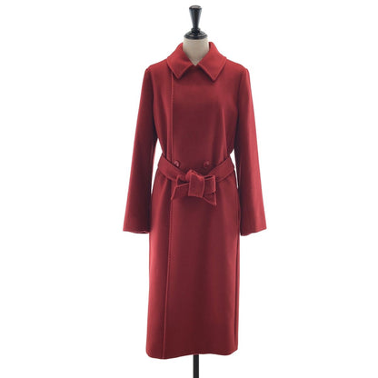 Max Mara Studio Wool Belted River Coat 42