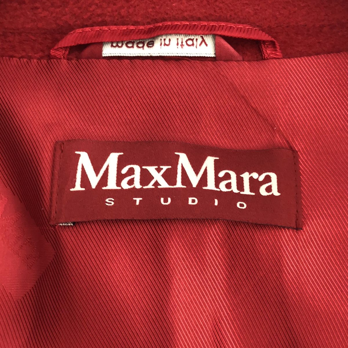 Max Mara Studio Wool Belted River Coat 42 — view 6