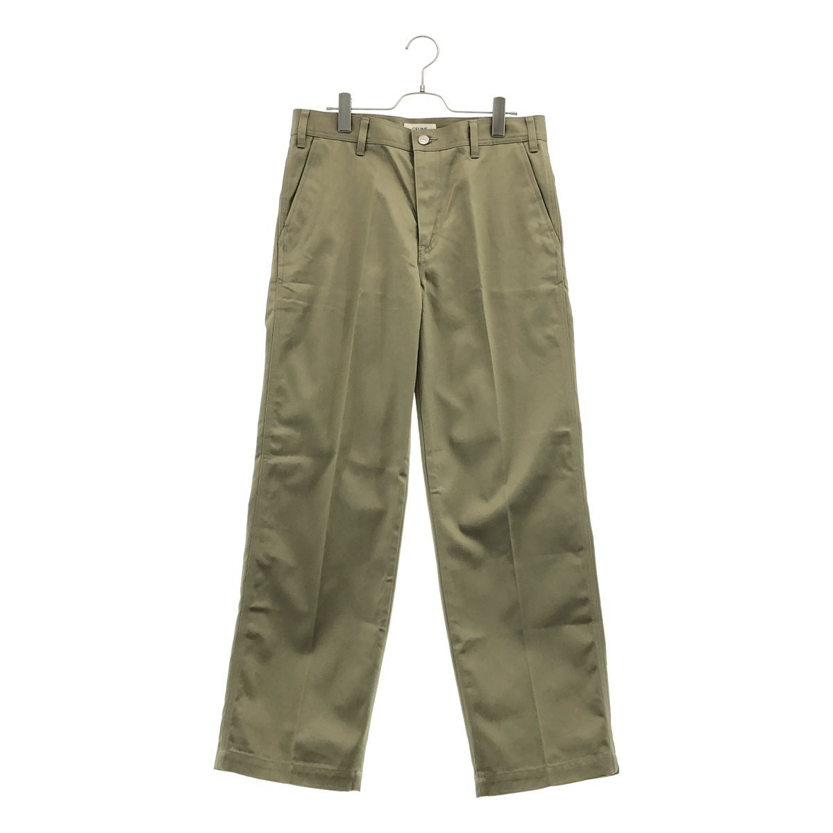 Celine Cotton Chino Pants 30 Beige