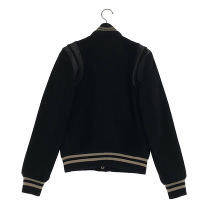 Saint Laurent Paris Wool Teddy Jacket Black — view 5