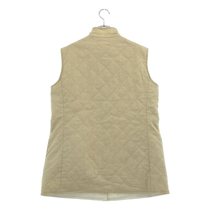 Loro Piana Linen Reversible Quilted Vest 48 Beige White — view 4