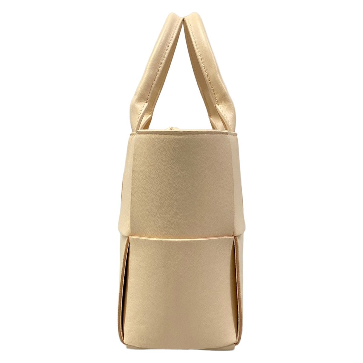 Bottega Veneta Tote Mini the Arco Pink Beige Leather — view 4