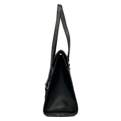 Dior Saddle Bag Black Leather — view 4