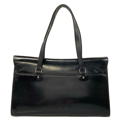 Dior Saddle Bag Black Leather — view 3