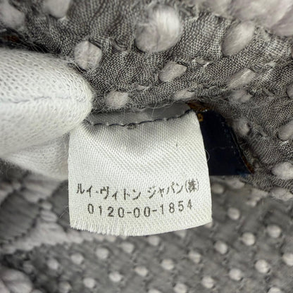 Louis Vuitton Echarpe Logo Mania Wool Silk Gripe Loulou Monogram Scarf — view 7