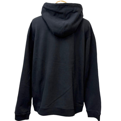 Gucci Cotton 100% Logo Print Pullover Hoodie Black XXL — view 4