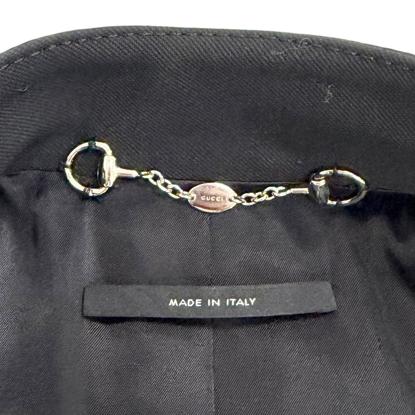 Gucci Bit Coat Black — view 8