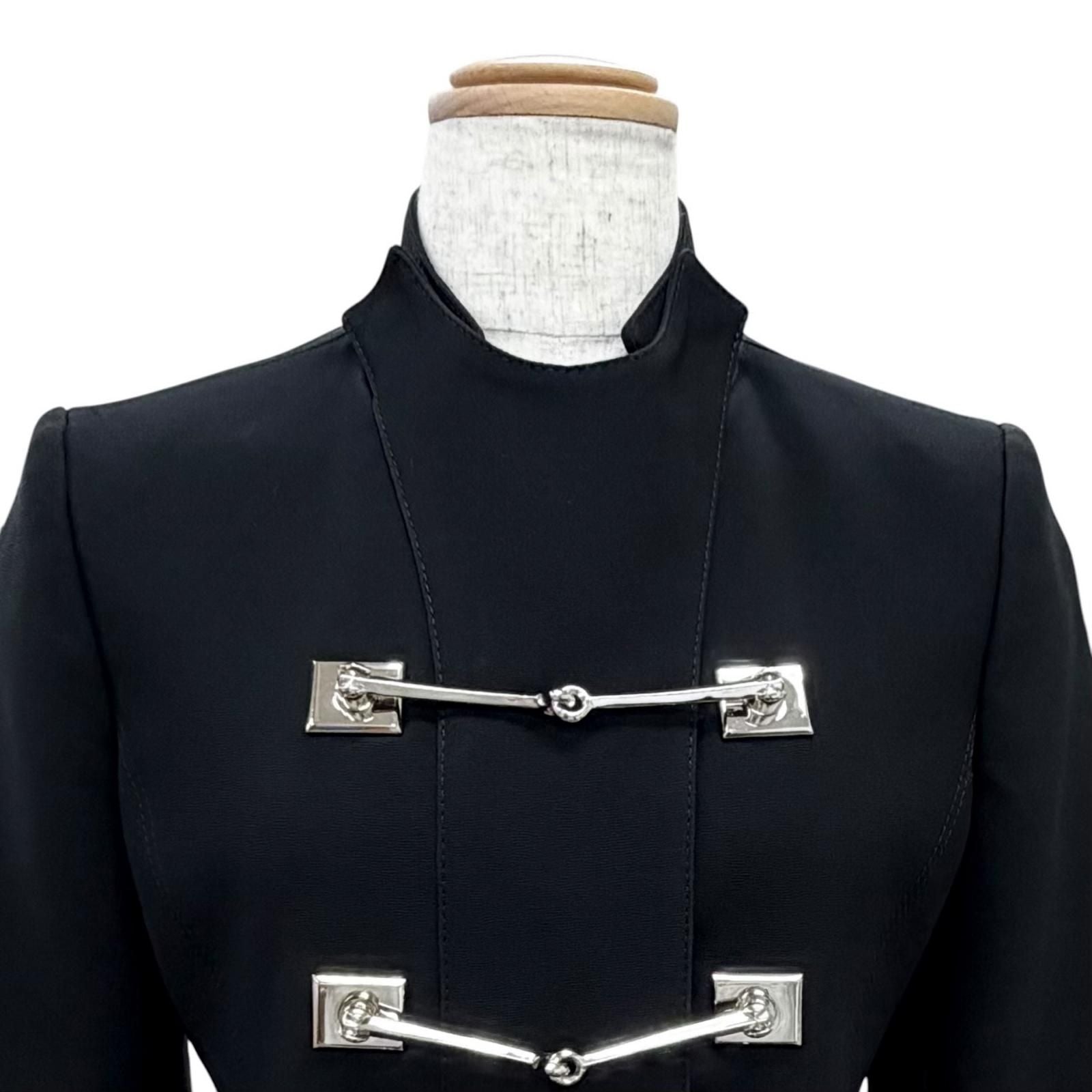 Gucci Bit Coat Black — view 2