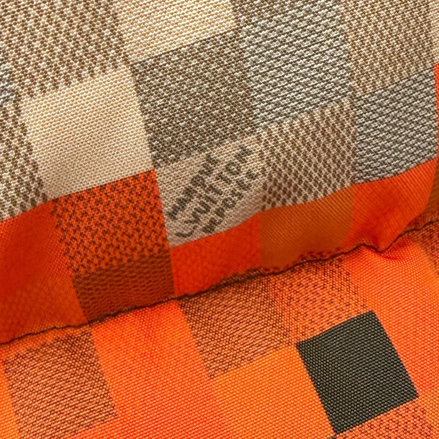 Louis Vuitton Damier Print Puff Jacket Khaki 46 — view 6