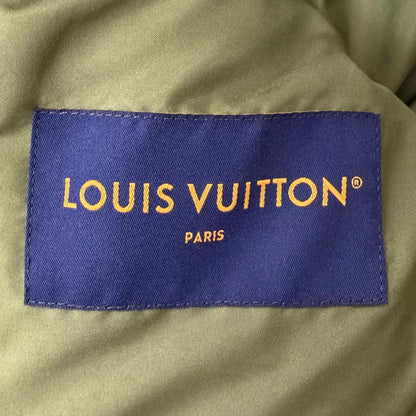 Louis Vuitton Damier Print Puff Jacket Khaki 46 — view 8