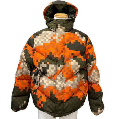Louis Vuitton Damier Print Puff Jacket Khaki 46