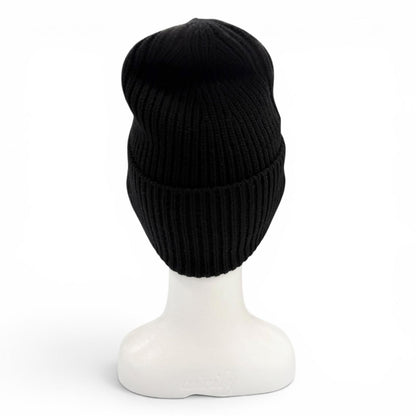 Louis Vuitton LV Head Line Wool Beanie Hat Knit Cap Black — view 4