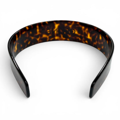 Celine Headband Acetate & Steel Logo — view 4