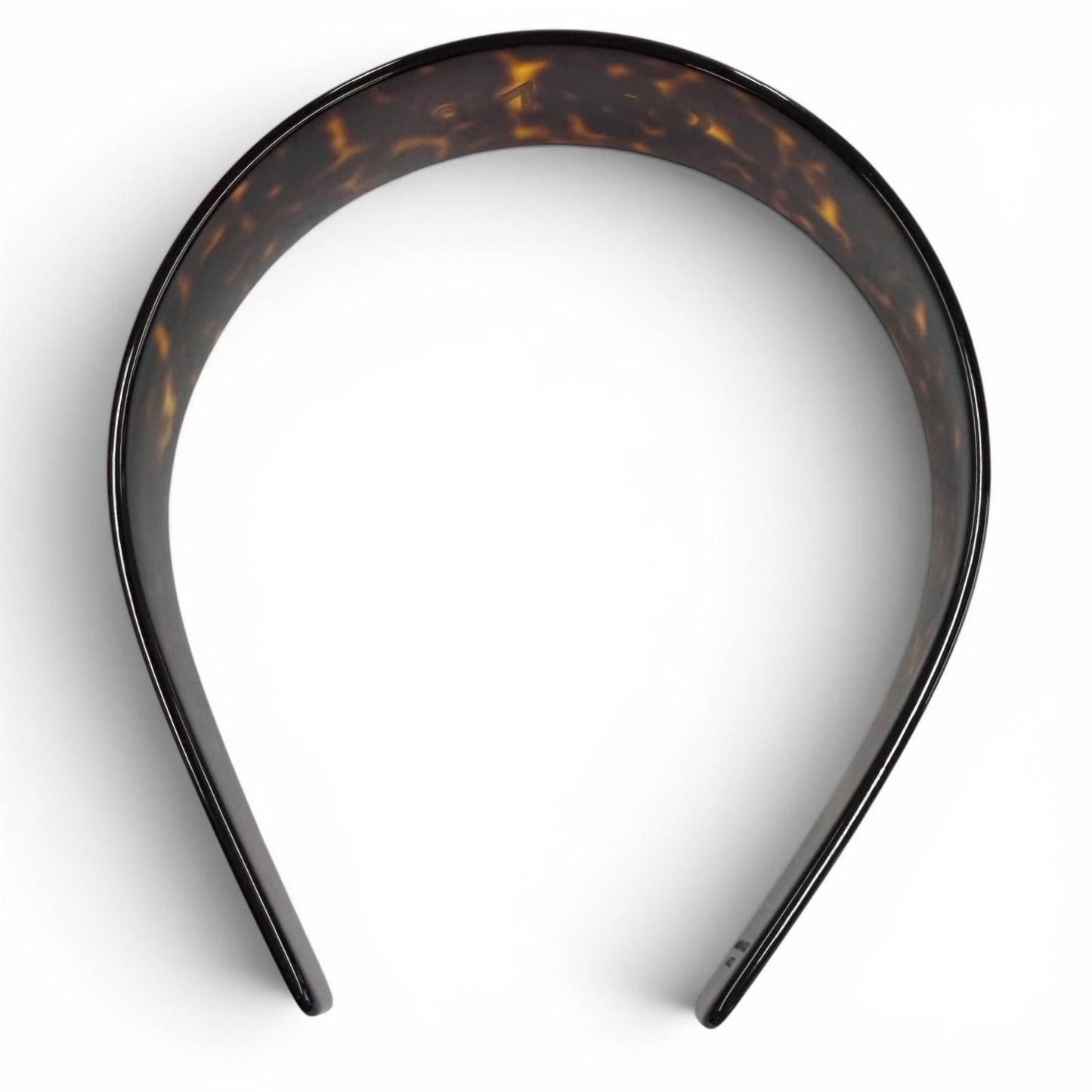 Celine Headband Acetate & Steel Logo — view 5