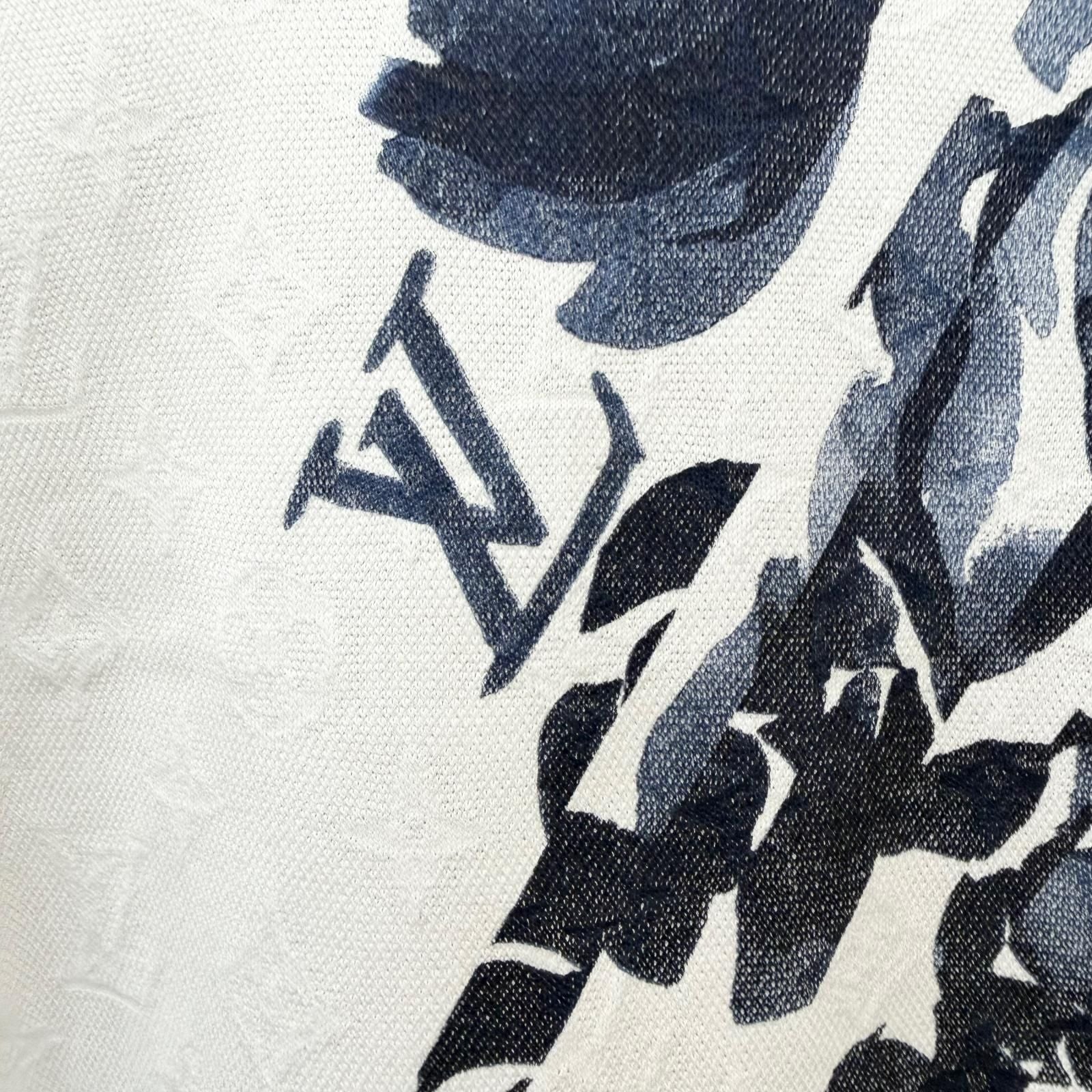 Louis Vuitton Cotton 100% Monogram Mesh Short Sleeve T-Shirt White XXL — view 5