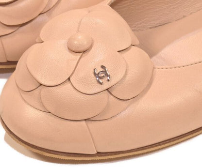 Chanel Camellia Pumps Heel — view 5