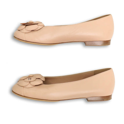 Chanel Camellia Pumps Heel — view 3