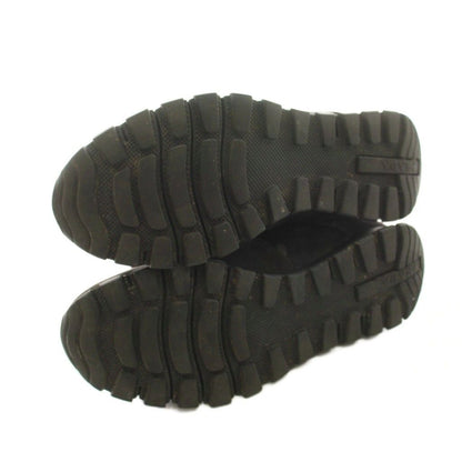 Prada Sneakers Camouflage Pattern Suede Nylon Switch Black an 6 — view 5