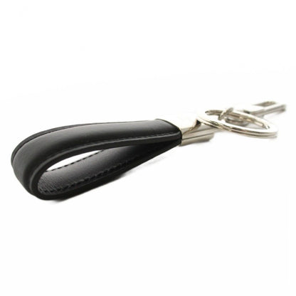 Louis Vuitton Key Holder LV Padlock Dragonne Leather Logo Black Silver Color — view 3