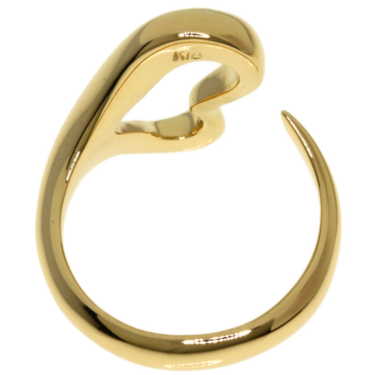 Tiffany & Co Open Heart Ring 18K Yellow Gold — view 4