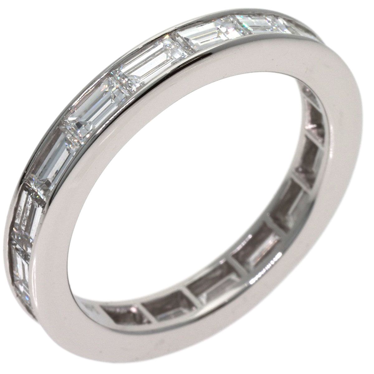 Harry Winston Full Eternity Bucket Diamond Ring — view 2