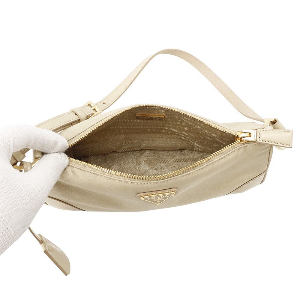 Prada Shoulder Bag Triangle Logo Nylon — view 5