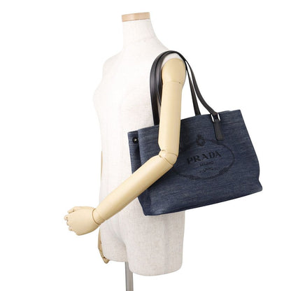 Prada Tote Canvas Logo 1 Shoulder — view 4