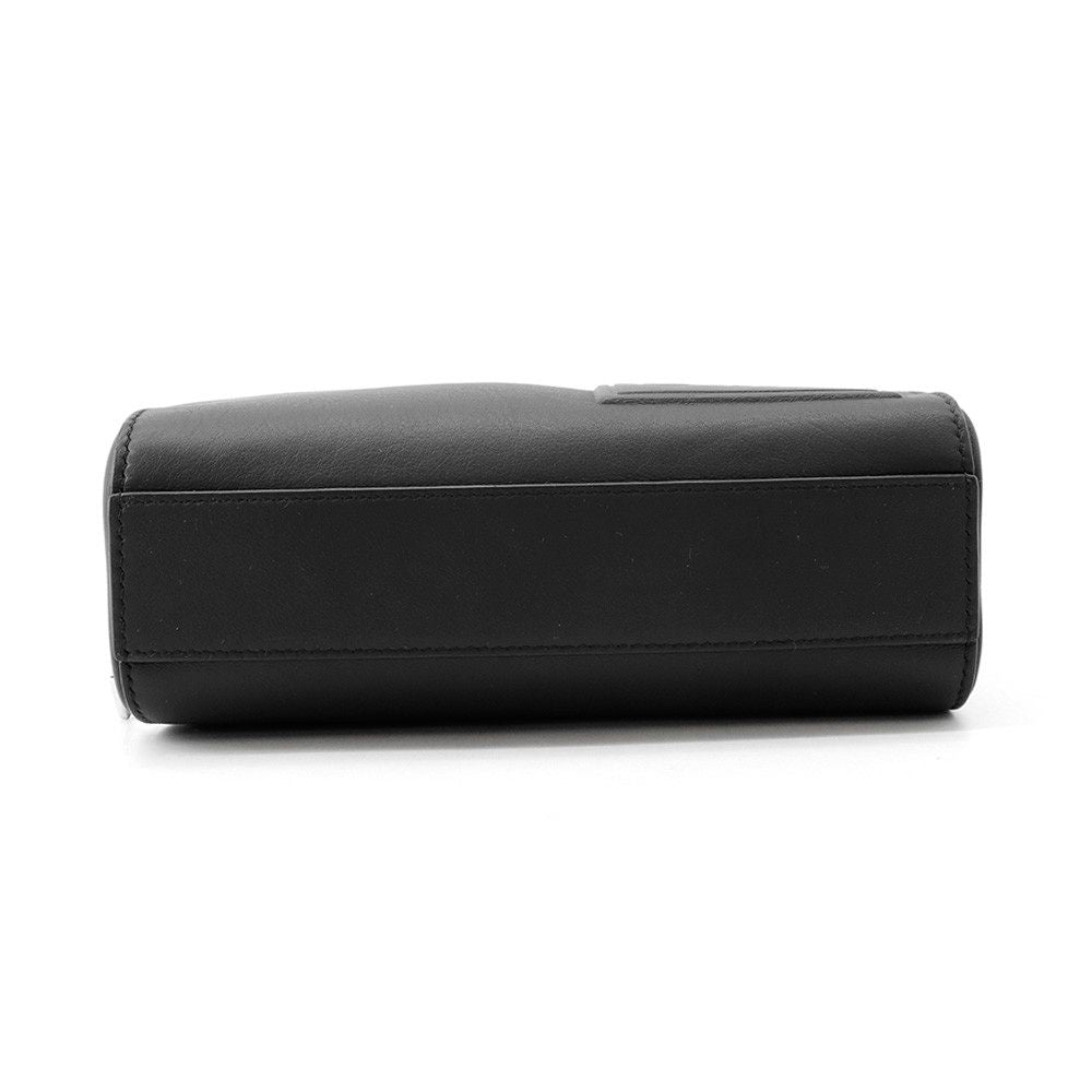 Loewe Shoulder Bag Mini Leather Cloth Black — view 3