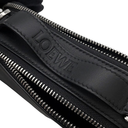 Loewe Shoulder Bag Mini Leather Cloth Black — view 8