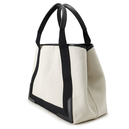 Balenciaga White Black with Tote Navy Cabas M Pouch — view 2