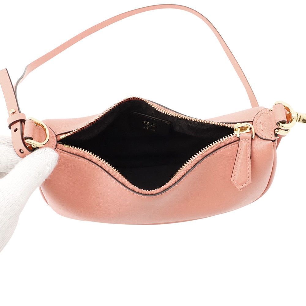 Fendi Shoulder Bag Graffiti Mini Hobo Leather — view 5
