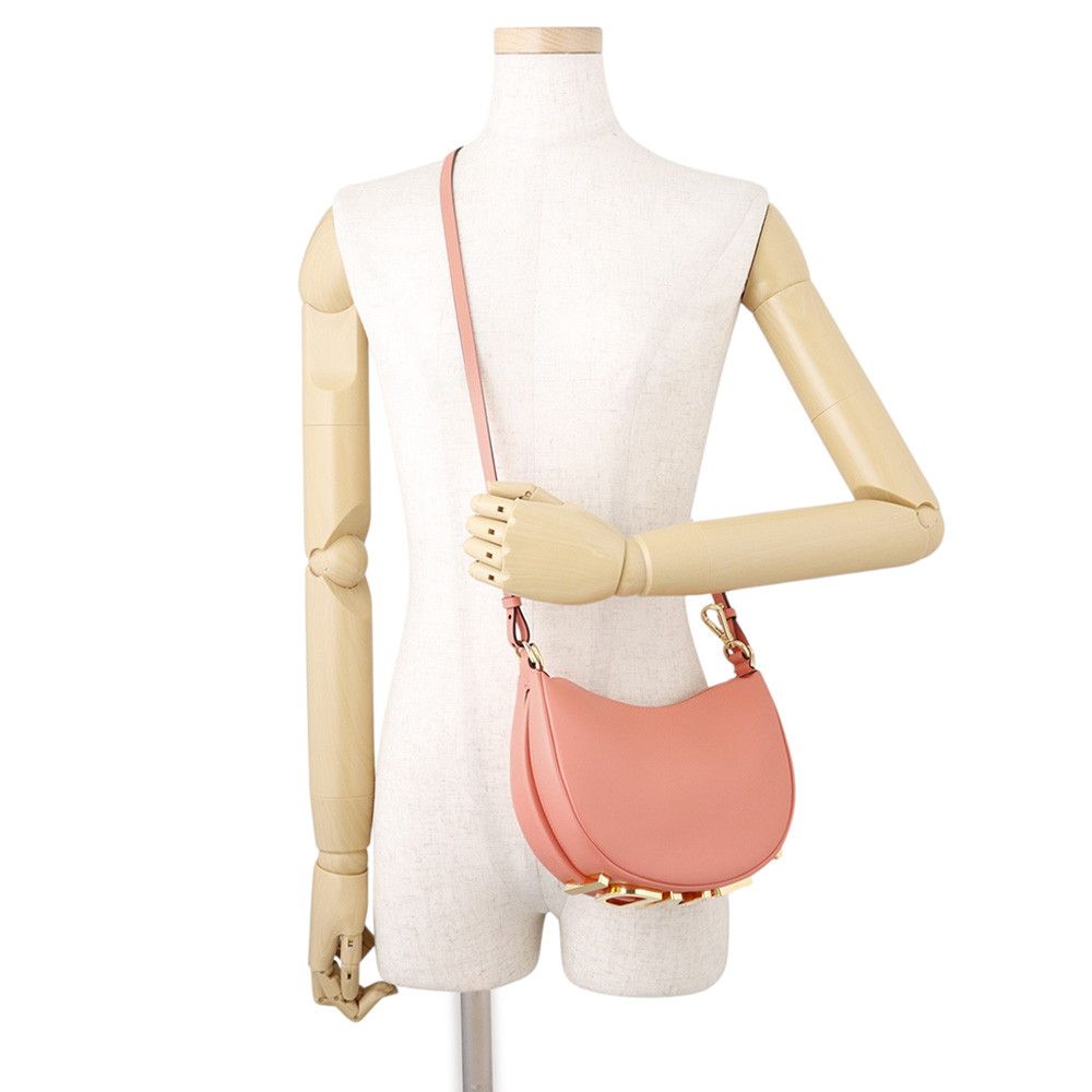 Fendi Shoulder Bag Graffiti Mini Hobo Leather — view 4
