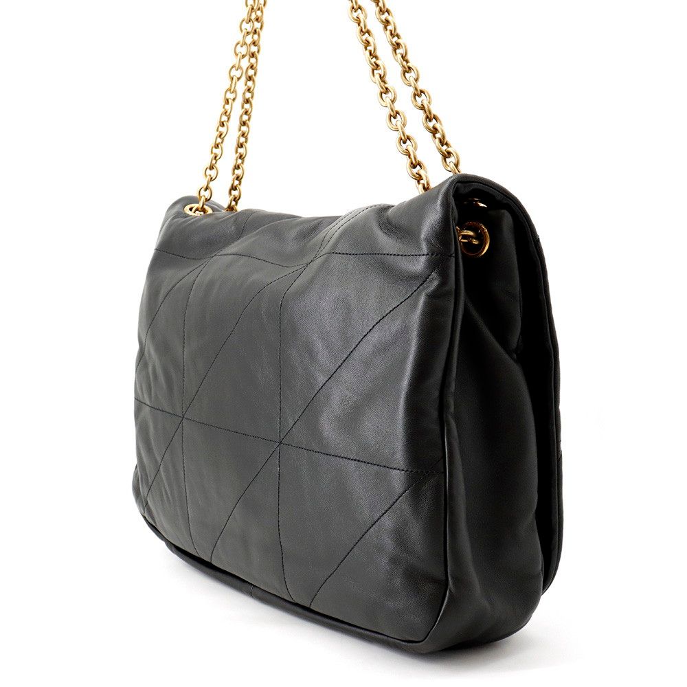 Saint Laurent Paris Chain Shoulder Bag Jamie 4.3 Large Lambskin 2-Way Black — view 2