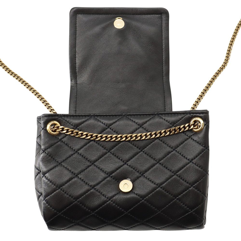 Saint Laurent Paris Chain Shoulder Bag Mini Nolita Quilted YSL Black — view 6