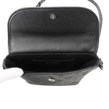 Louis Vuitton Shoulder Bag Monogram Shadow Pulse Wearable Wallet Black — view 6