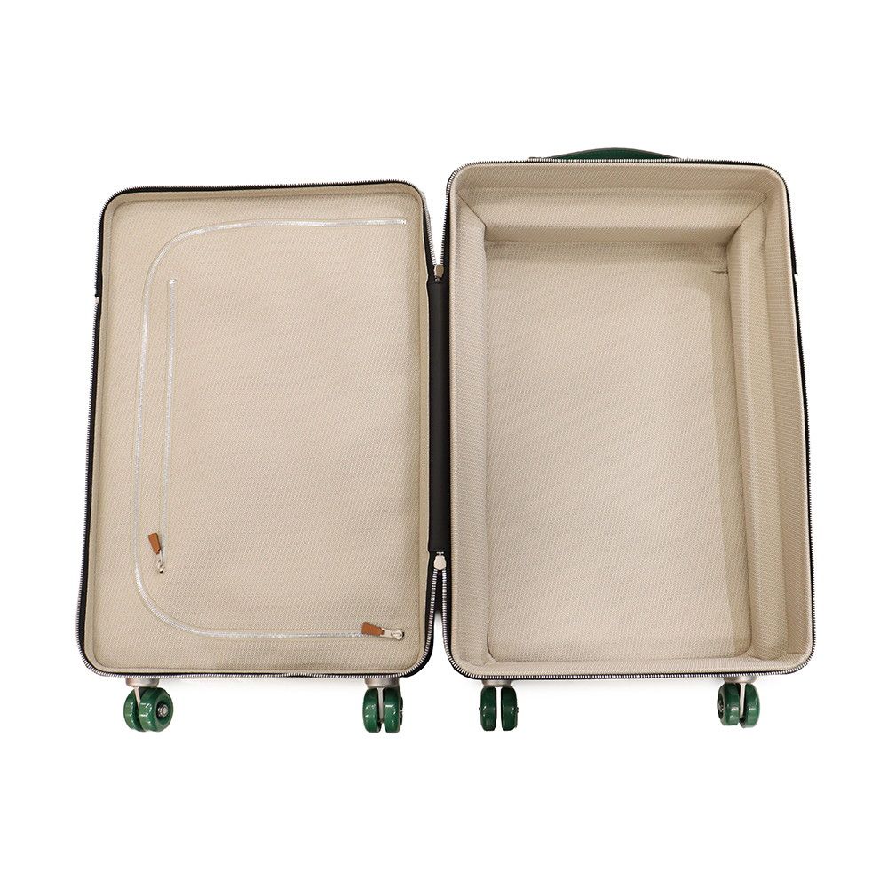 Hermes Carry Case Low Ring Mobility Suitcase Black Multicolor Twal Ash Taurillon — view 4
