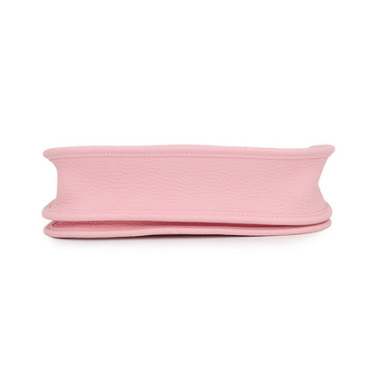 Hermes Shoulder Bag Evelyne 3 23 Rose Sakura Silver Taurillon Clemence — view 3