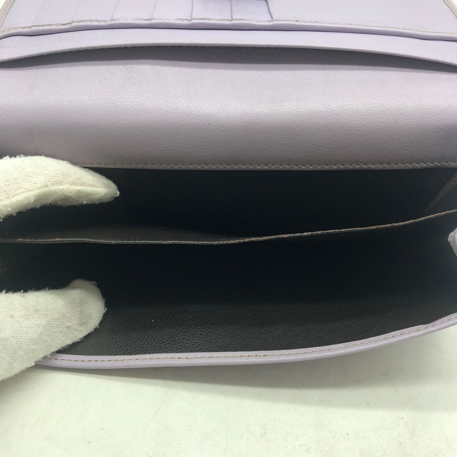 Gucci GG Canvas Bifold Wallet Hook Purple — view 8