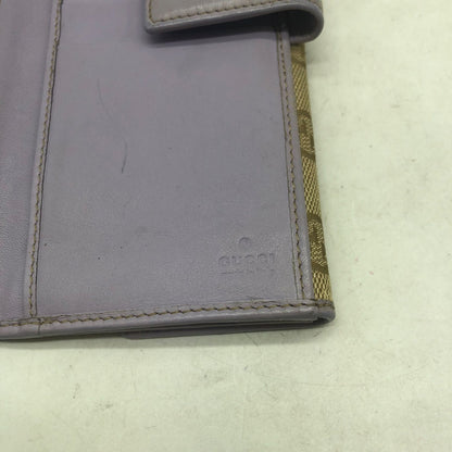 Gucci GG Canvas Bifold Wallet Hook Purple — view 5