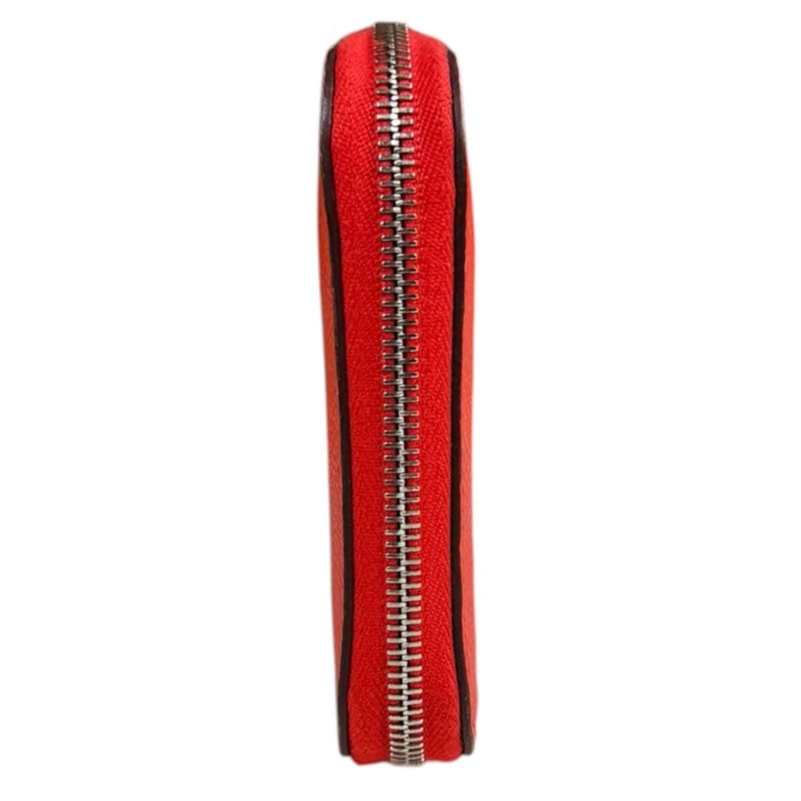 Hermes Azap Long Silk in Coin Case Veau Second — view 4