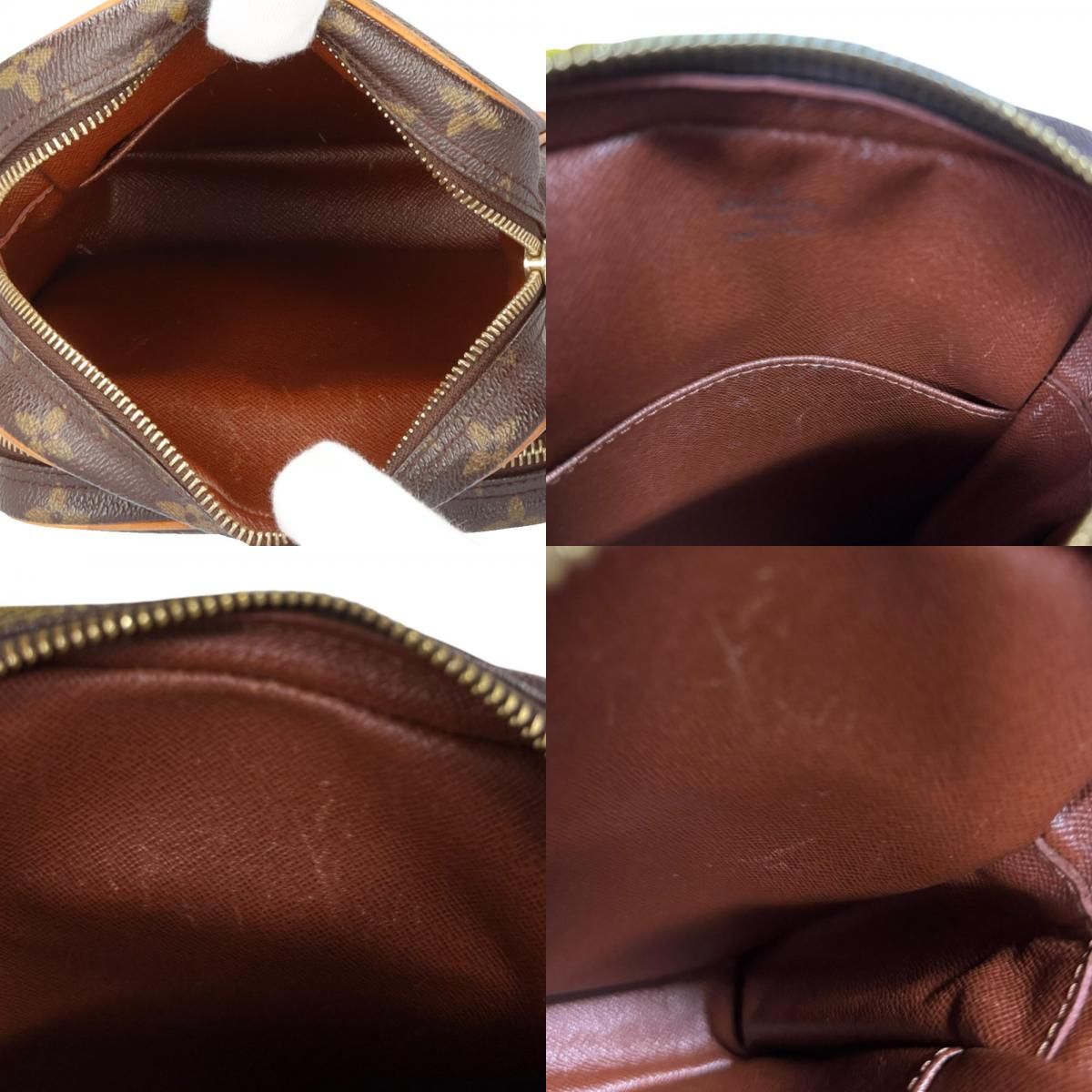 Louis Vuitton Amazon Monogram Shoulder Bag Canvas Brown — view 8