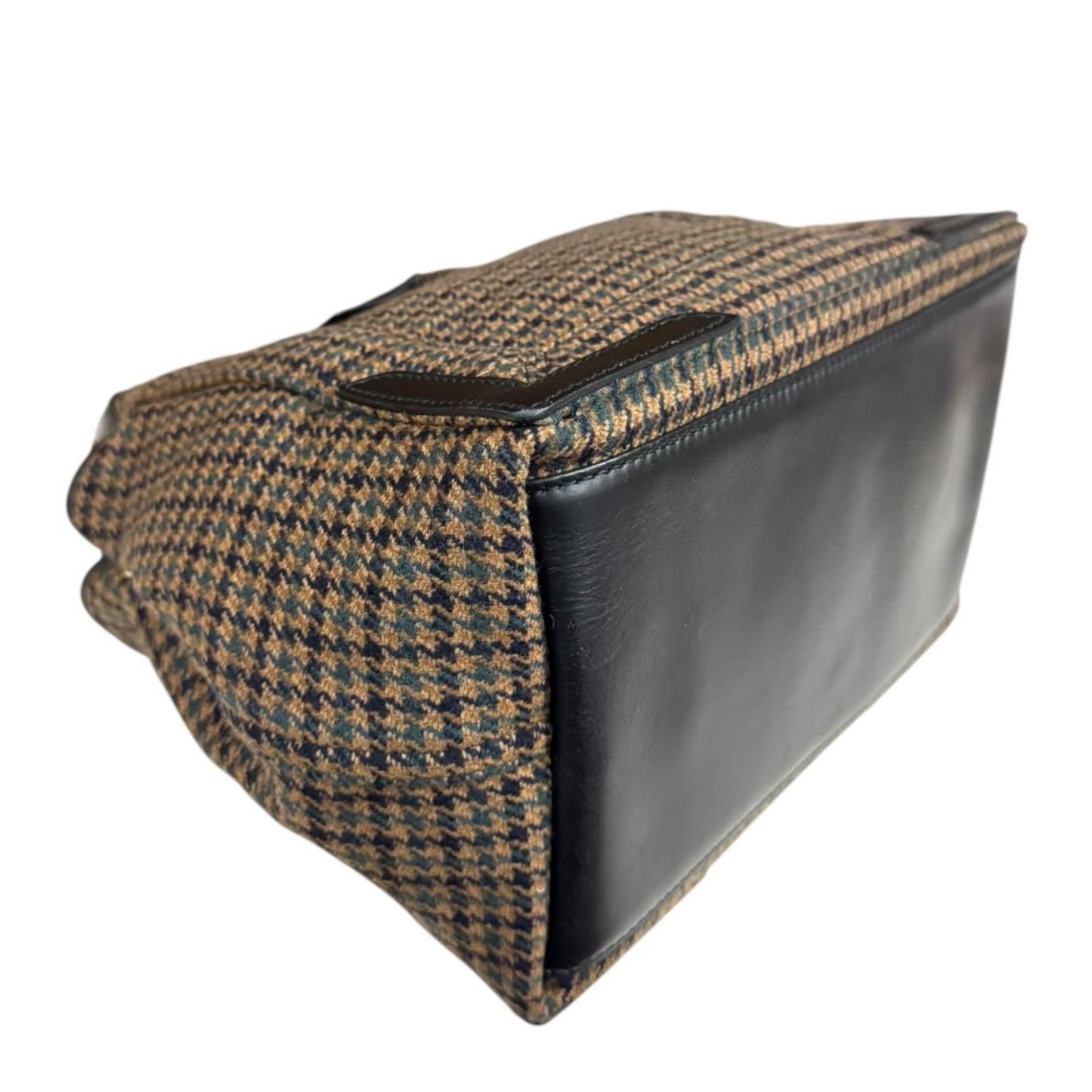 Balenciaga Navy Cabas S Tote Wool Brown Second — view 6