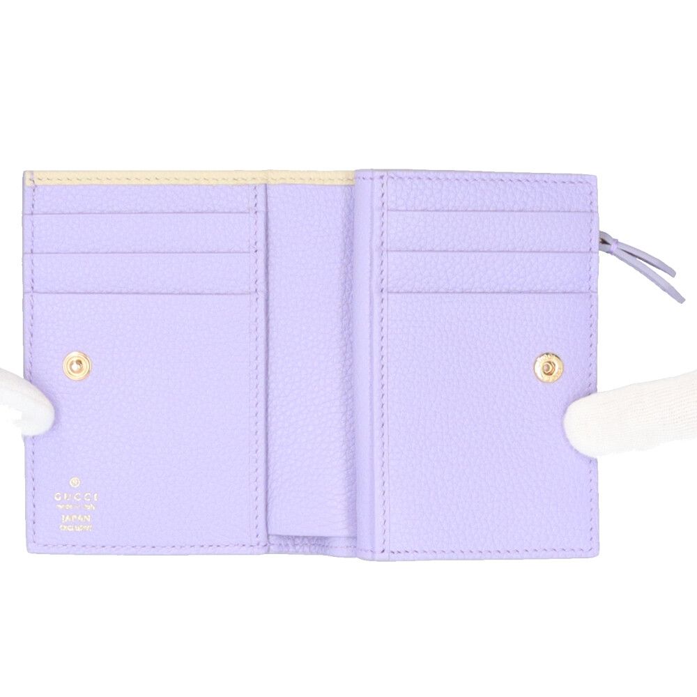 Gucci Bicolor Double Wallet Leather Second — view 6