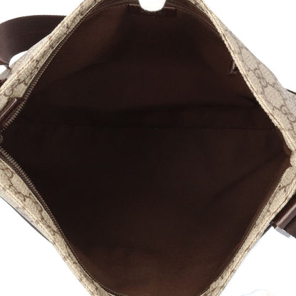 Gucci GG Supreme Shoulder Bag Canvas Beige — view 6