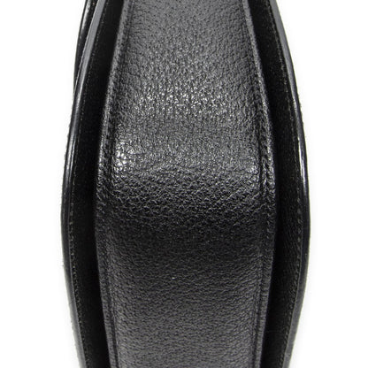 Gucci handle Flap Black Grain Calf Leather — view 8